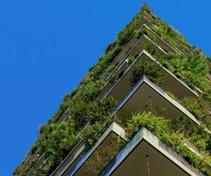 Hotel vertical garden